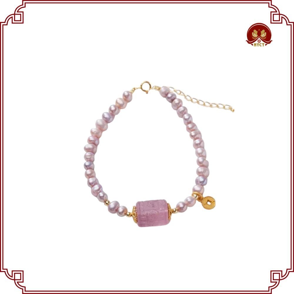 Vòng Tay Ngọc Trai Tự Nhiên - BST Trang Sức Nữ Lễ Hội - Ảnh 2