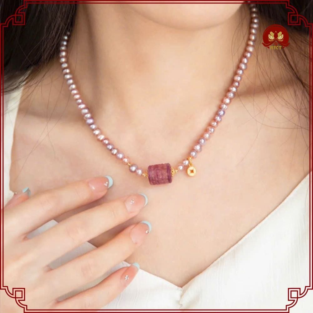 Vòng Tay Ngọc Trai Tự Nhiên - BST Trang Sức Nữ Lễ Hội - Ảnh 7