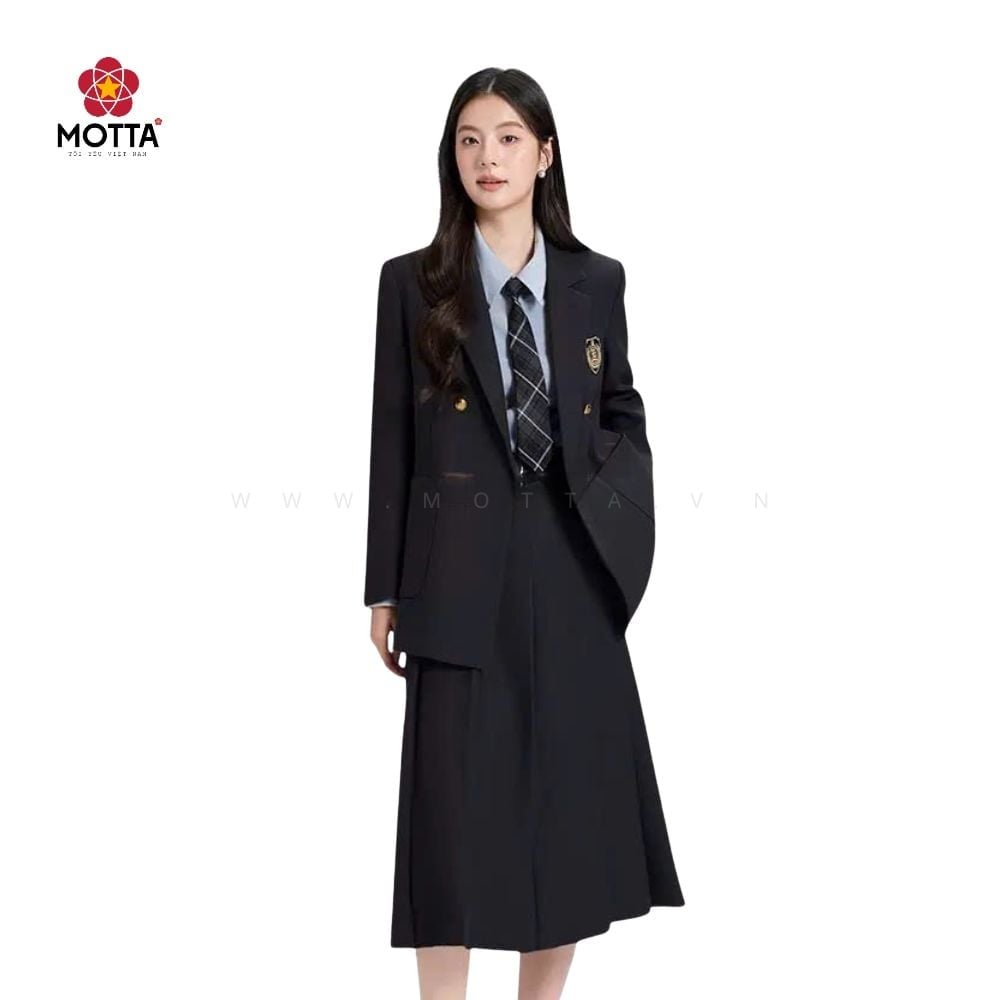 Bộ Vest Đen Nữ Motta Dành Cho Nữ Công Sở