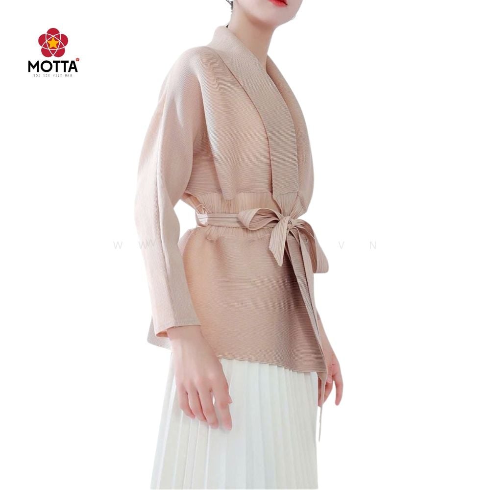 Áo Khoác Dệt Kim Cardigan Nữ Xếp Ly Kiểu Hàn Quốc Dành Cho Nữ Xuống Phố [HOT] - Ảnh 3
