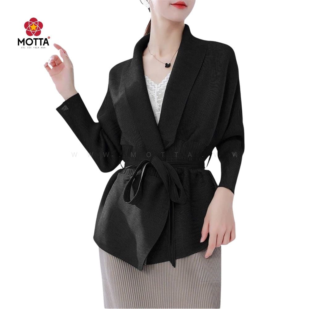 Áo Khoác Dệt Kim Cardigan Nữ Xếp Ly Kiểu Hàn Quốc Dành Cho Nữ Xuống Phố [HOT] - Ảnh 5