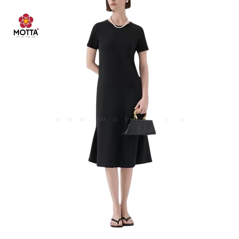 Đầm Nữ Motta Ngắn Tay Cổ Tròn Dành Cho Nữ Xuống Phố [HOT] - Ảnh 6