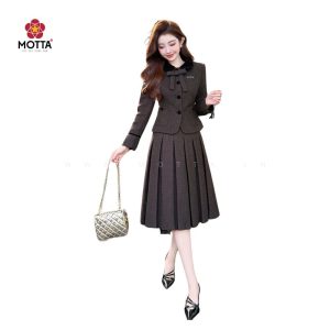 Bộ Vest Váy Tweed Thanh Lịch Motta Dành Cho Nữ Công Sở